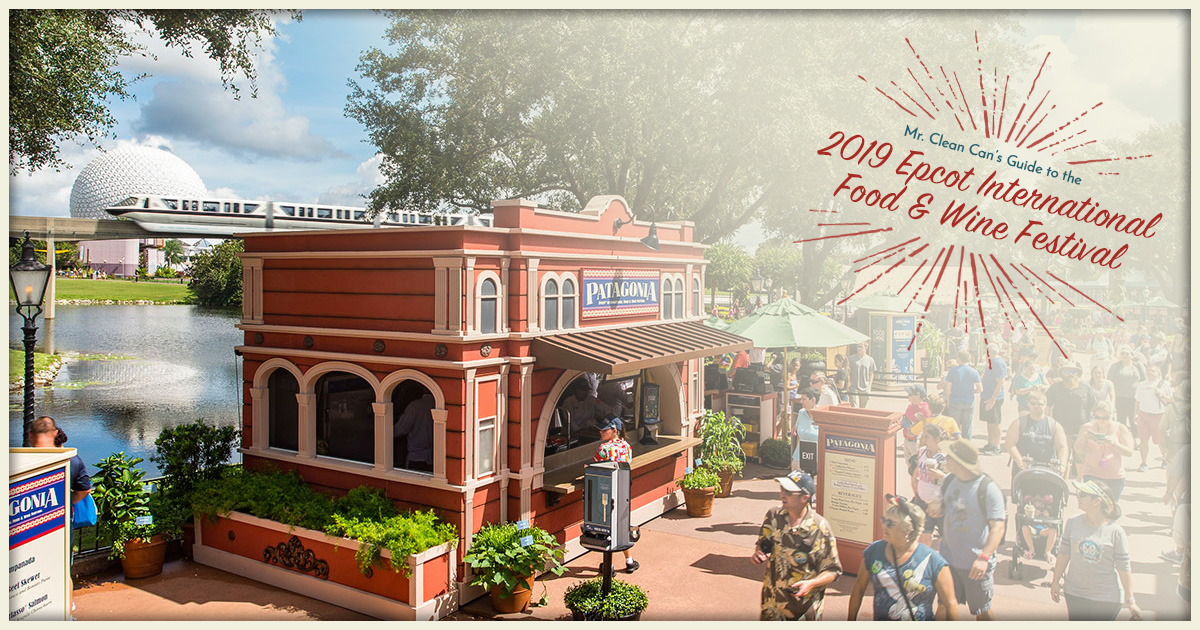 Featured image for “Mr. Clean Can’s Guide to the 2019 Epcot Food & Wine Festival”