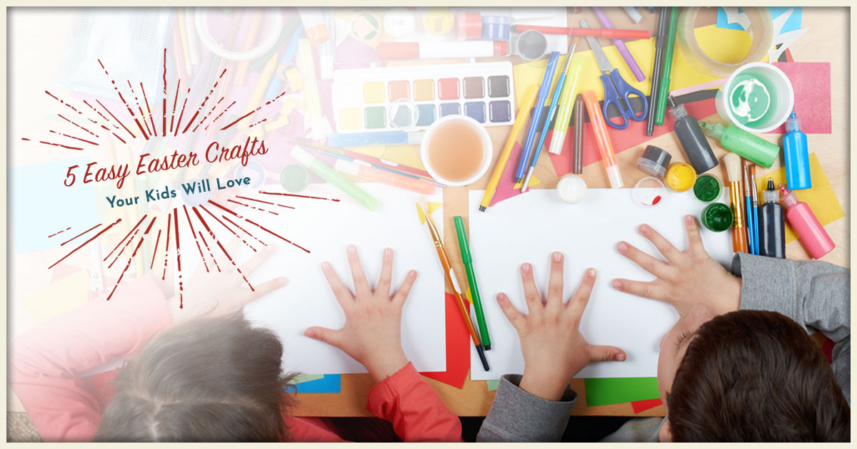 Featured image for “5 Easy Easter Crafts Your Kids Will Love”