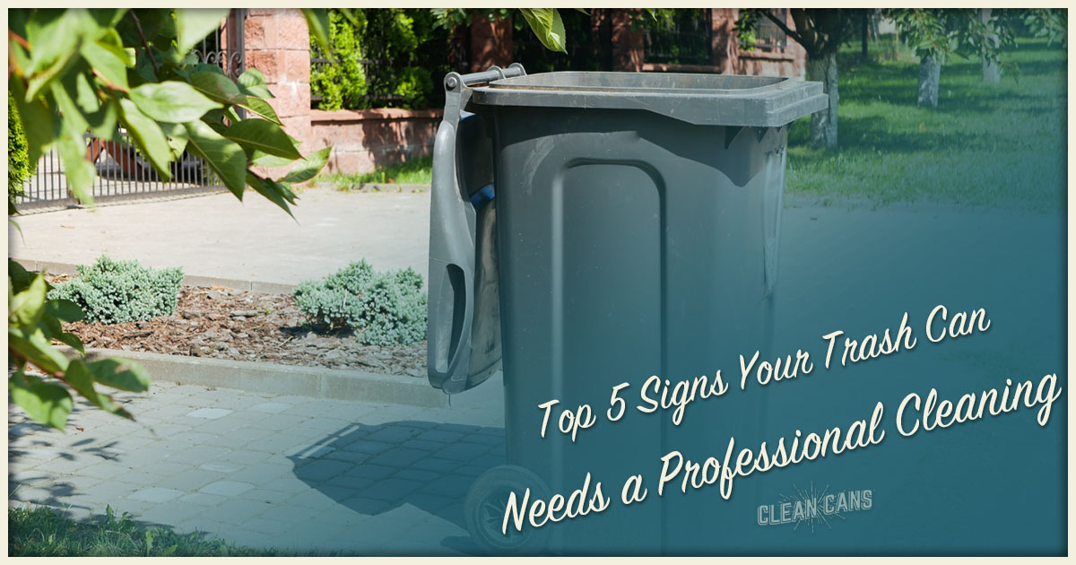 Featured image for “Top 5 Signs Your Trash Can Needs a Professional Cleaning”