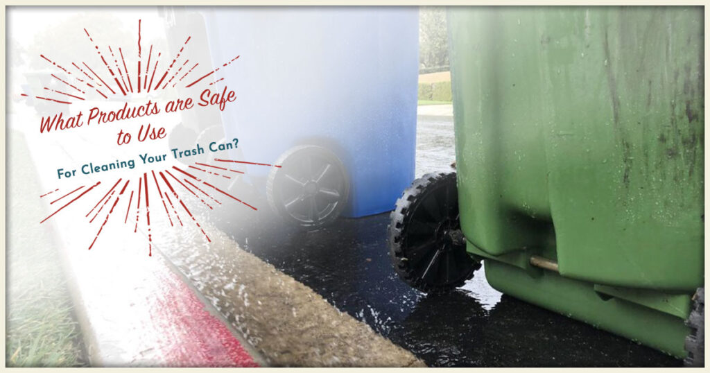 What Products are Safe to Use for Cleaning Your Trash Can? Clean Cans
