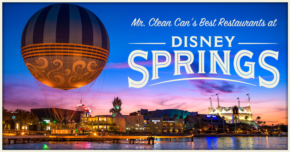 Best Restaurants At Disney Springs | Clean Cans Is Your Neighborhood Trash Can Cleaning Service, Serving Residential And Commercial Customers In Central Florida! Sign Up Online Today!