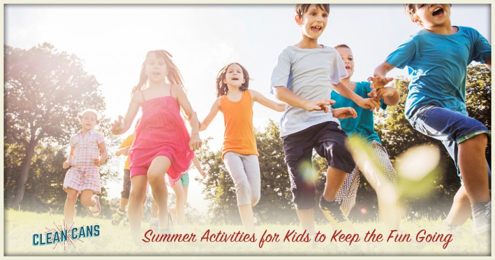 Summer Activities For Kids | Clean Cans Is Your Neighborhood Trash Can Cleaning Service, Serving Residential And Commercial Customers In Central Florida! Sign Up Online Today!