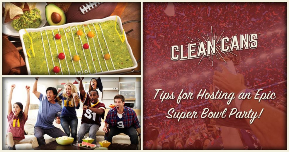 Super Bowl Party | Clean Cans Is Your Neighborhood Trash Can Cleaning Service, Serving Residential And Commercial Customers In Central Florida! Sign Up Online Today!