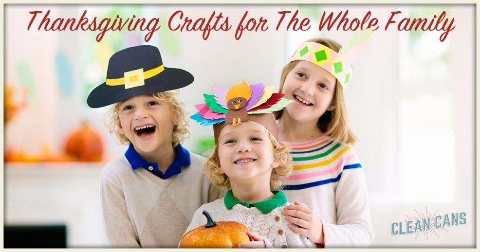Thanksgiving Crafts | Clean Cans Is Your Neighborhood Trash Can Cleaning Service, Serving Residential And Commercial Customers In Central Florida! Sign Up Online Today!