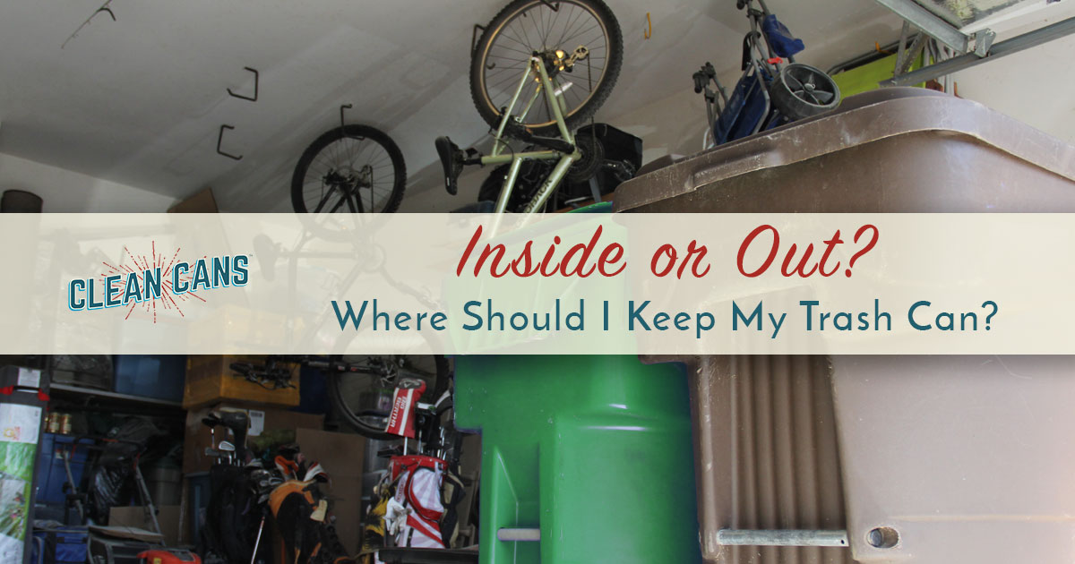 Trash Can In Your Garage, How Big Should Kitchen Trash Can Be