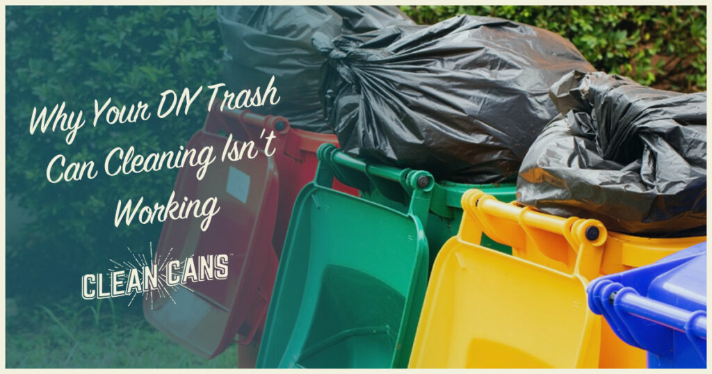 Why Your DIY Trash Can Cleaning Isn't Working Clean Cans